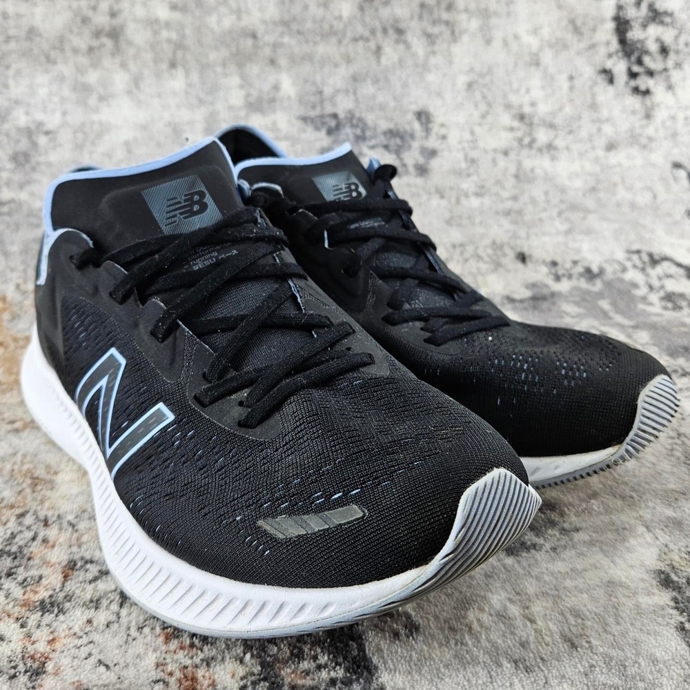 New Balance DynaSoft Running Shoes Women 11B Black Blue WPESUBM1 Trainer Sneaker
